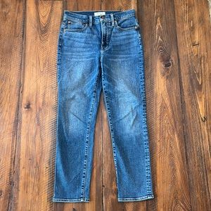 Madewell perfect vintage jean, 27